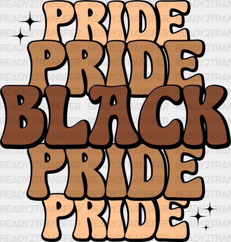 Pride Black Blm Dtf Transfer
