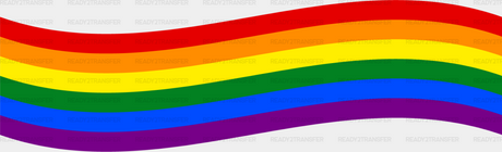 Pride Flag Design - Gay Theme Dtf Transfer