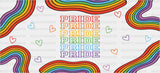 Pride Rainbow - Lgbtq Cup Wrap Uv Sticker Permanent Dtf Decal