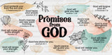 Promises From God - Religion Cup Wrap Uv Sticker Permanent Dtf Decal