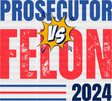 Prosecutor Vs Felon - Kamala Harris Dtf Transfer Adult Unisex S & M (10’’) / Dark Color Design