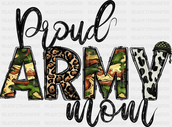 Proud Army Mom Design - Military DTF Heat Transfer