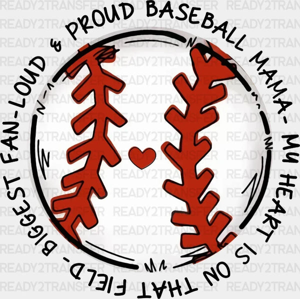 PROUD BASEBALL MAMA DTF Transfer