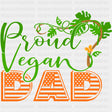 Proud Vegan Dad - Vegan DTF Transfers