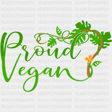 Proud Vegan - Vegan DTF Transfers