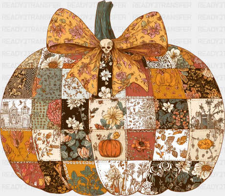 Pumpkin Art Halloween DTF Transfer