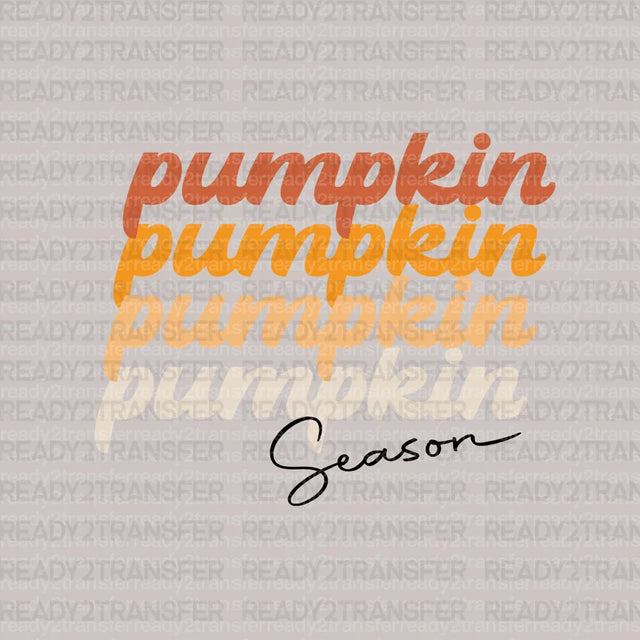 PUMPKIN Season DTF Transfer ready2transfer