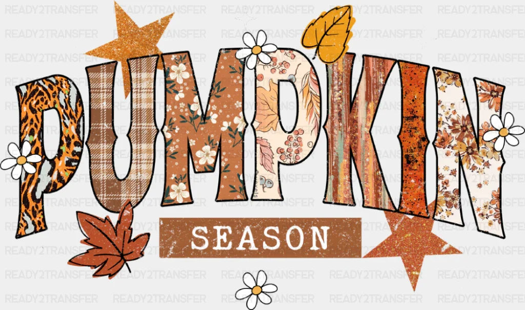 Pumpkin Season - Halloween DTF Transfer