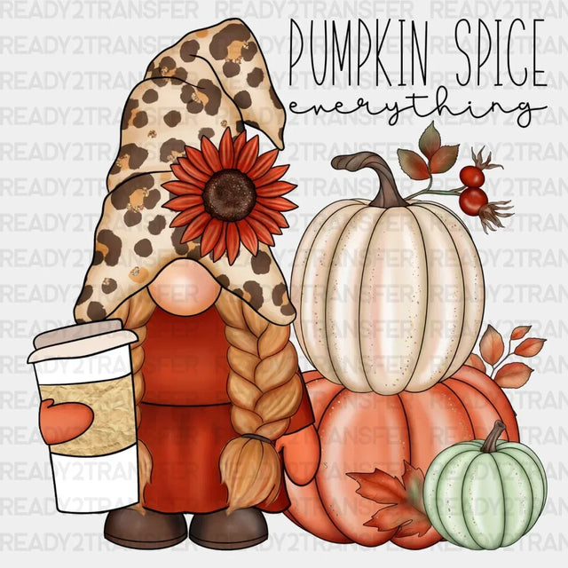 Pumpkin Spice Everything DTF Transfer ready2transfer
