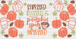 Pumpkin Spice Obsessed - Fall Cup Wrap Uv Sticker Permanent Dtf Decal