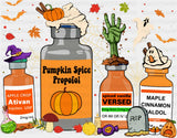Pumpkin Spice Propofol Drugs Halloween DTF Transfer