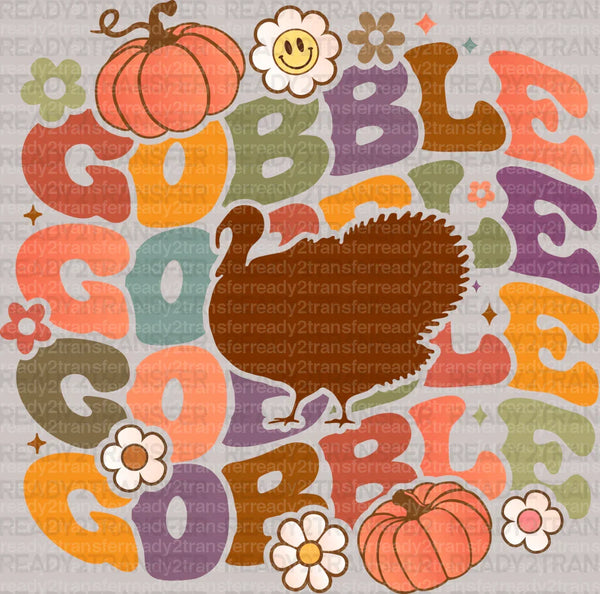 Pupmkin GOBBLE GOBBLE DTF Transfer