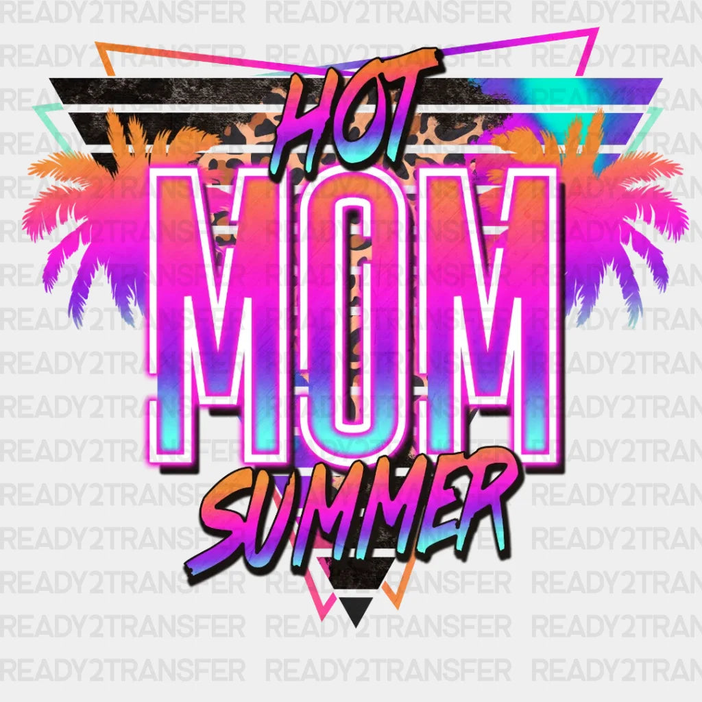 Purple Mom Hot Summer Dtf Transfer