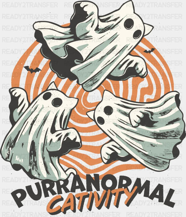 Purranormal Cativity - Halloween DTF Transfer