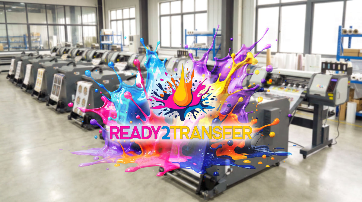 Custom DTF heat transfers for apparel