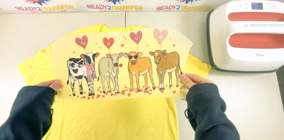How to press DTF transfers using Cricut Easy Press step-by-step guide