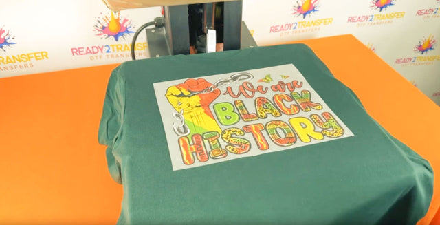 How to Press a DTF Transfer Using a Heat Press Machine?