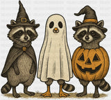 Raccoons - Halloween DTF Transfer