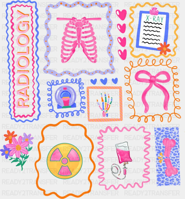 Radiology Design - Radiology DTF Transfer