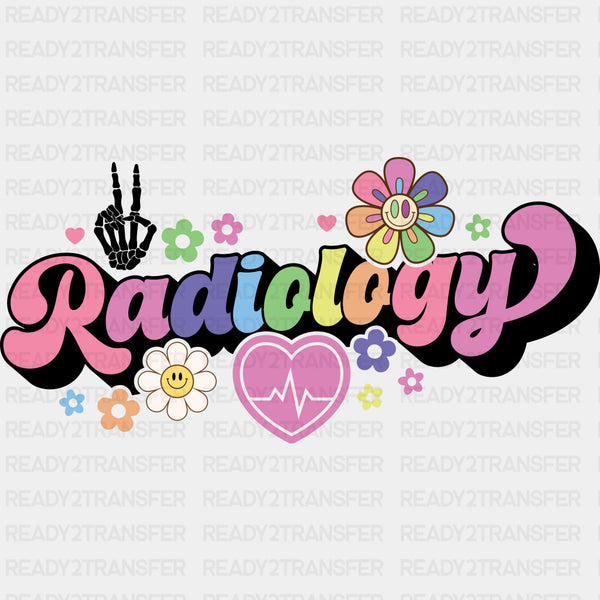 Radiology, Retro Flowers - Radiology DTF Transfers