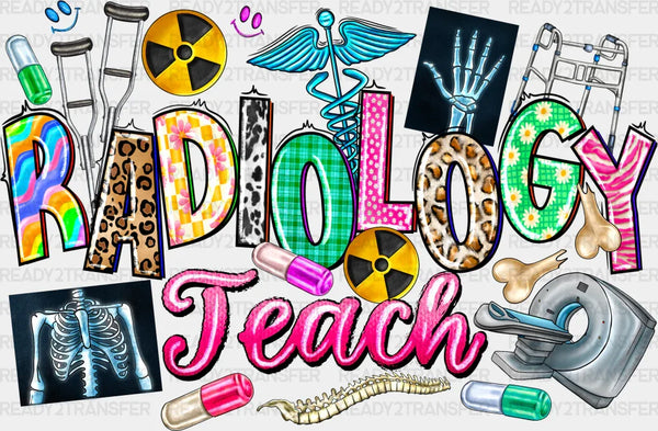 Radiology Teach Design  - Radiology DTF Transfers