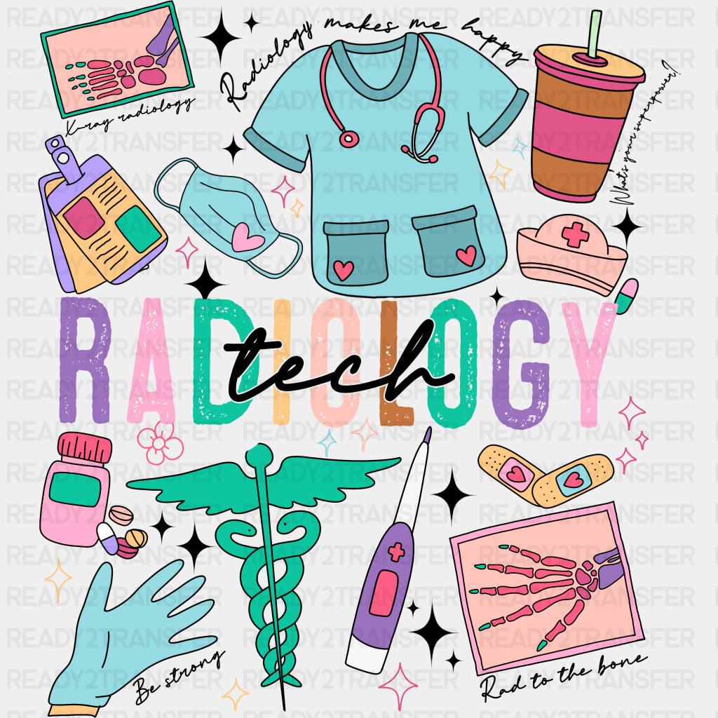 Radiology Tech - Radiology DTF Transfers ready2transfer