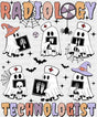 Radiology Technologist - Halloween DTF Transfer ready2transfer Dark Color Design (See Imaging)