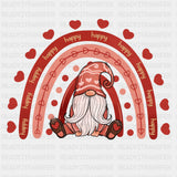 RAINBOW HAPPY GNOME DTF Transfer ready2transfer