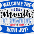 Ramadan With Joy - Muslim Dtf Transfer Adult Unisex S & M (10’’) / Dark Color Design (See Imaging)