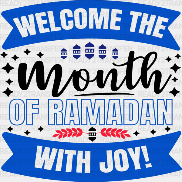 Ramadan With Joy - Muslim DTF Transfer
