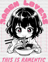 Ramen Lovers - Anime Dtf Heat Transfer