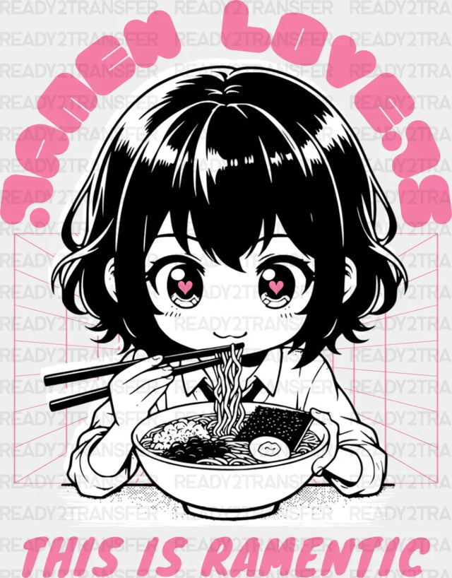 Ramen Lovers - Anime Dtf Heat Transfer
