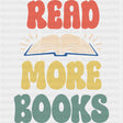 Read More Books - Librarian DTF Transfers