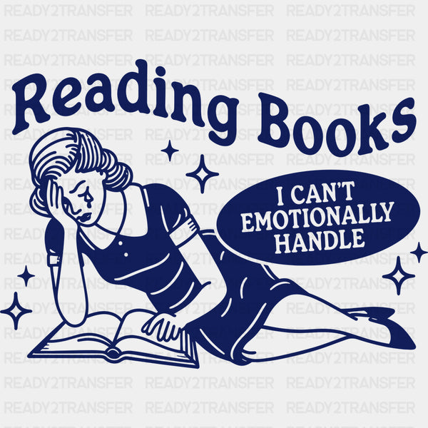 Reading Books I Can't Emotionally Handle - Reading DTF Transfers