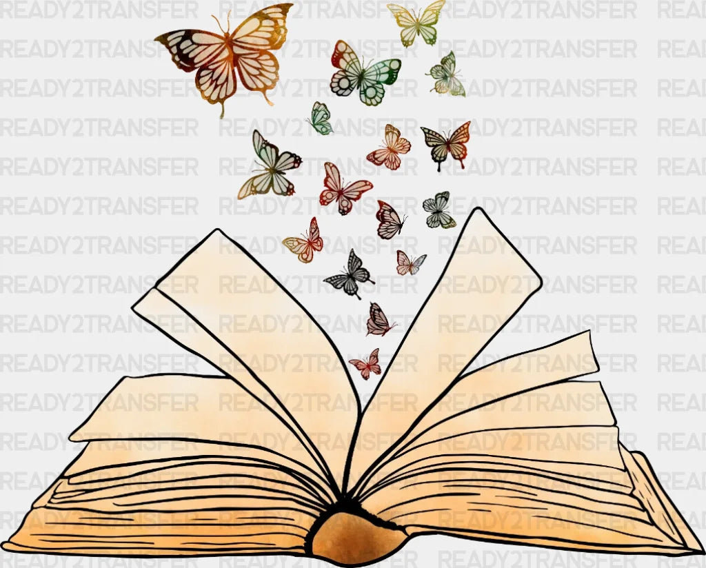 Reading Butterflys Dtf Transfer