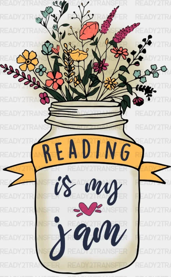 READING IS MY JAM DTF Transfer