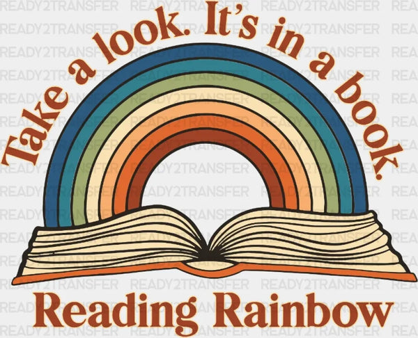 Reading Rainbow DTF Heat Transfer