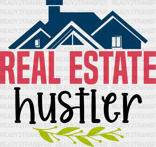 Real Estate Hustler Design - Realtor DTF Heat Transfer