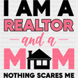 Realtor And A Mom - Realtor DTF Transfers ready2transfer Dark Color Design (See Imaging)