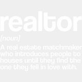 Realtor Definition B&W - Realtor DTF Transfers ready2transfer Light Color Design (See Imaging)