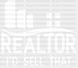 Realtor I’d Sell That Design - Dtf Heat Transfer Adult Unisex S & M (10’’) / White