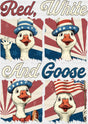 Red White And Goose Collage - 4th Of July DTF Transfer