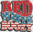 Red White Boozy 4Th Of July Dtf Transfer