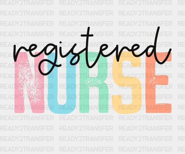 Registered Nurse DTF Transfer ready2transfer