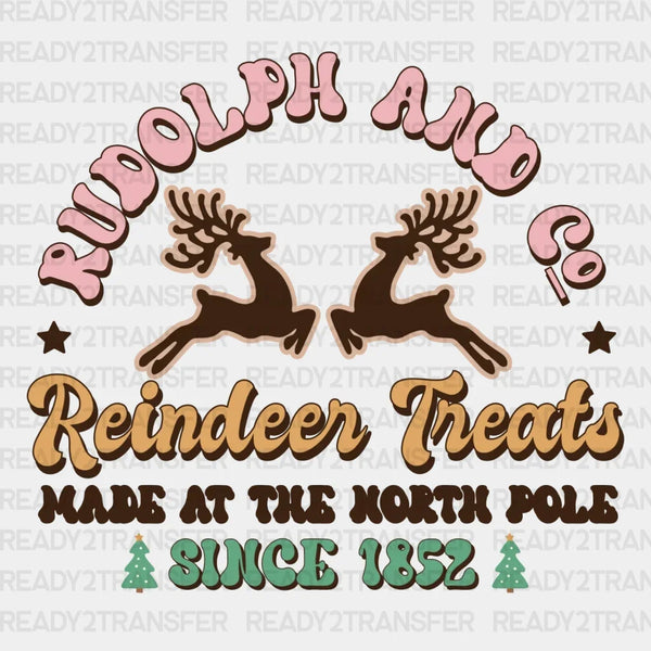 Reindeer Treats DTF Transfer