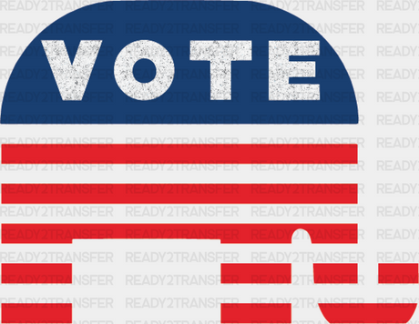 Republican Elephant Vote Design - Theme Dtf Transfer