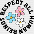 Respect All Human Beings - Transgender DTF Transfers ready2transfer Dark Color Design (See Imaging)
