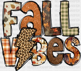 Retro Fall Vibes Design Fall Season DTF Transfer ready2transfer