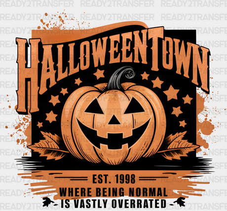 Retro Halloweentown Halloween Dtf Transfer