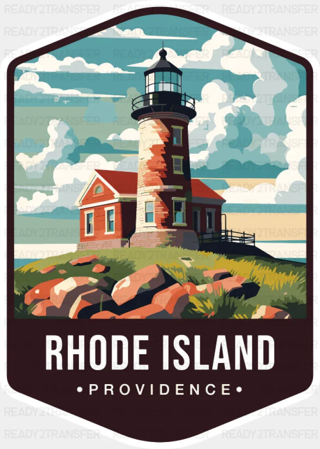 Rhode Island Providence - States & Cities DTF Transfer